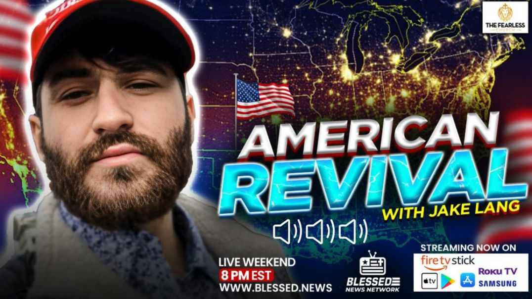 Jan 6 Prisoner & Evangelist Jake Lang starts Ministry Podcast American Revival in DC Gulag!