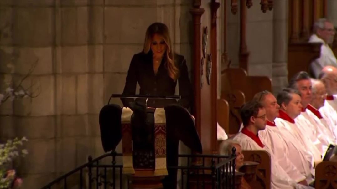 ⁣Former First Lady Melania Trump Delivers Beautiful Eulogy at Her Mother's Funeral