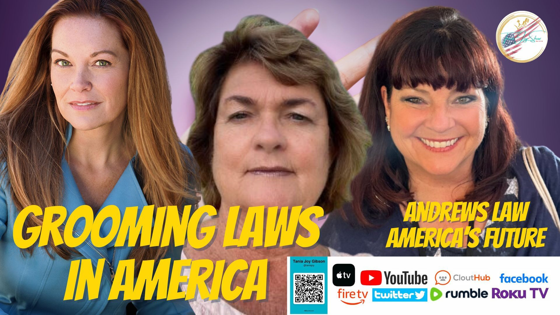 ⁣The Tania Joy Show | Grooming Laws in America | Michelle Peterson & Mary Flynn O'Neill