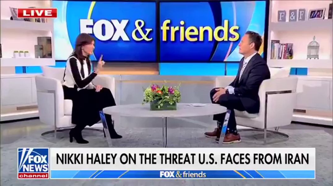 ⁣Warhawk Nikki Haley Says US Should Strike and Kill Iranian Leaders Inside Their Country
