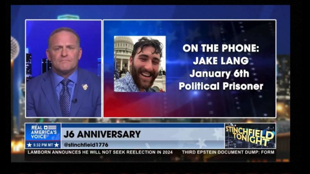 ⁣THREE YEARS LATER: JANUARY 6 POLITICAL PRISONER JAKE LANG STILL LOCKED UP!