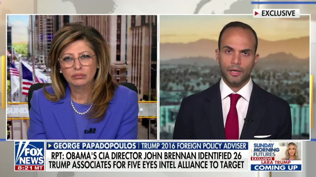 ⁣George Papadopoulos Revisits the Intel Operation Targeting Him for Being a Trump Adviser