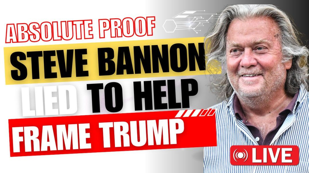 ⁣ABSOLUTE PROOF Steve Bannon Lied To Help Frame Trump [PETE SANTILLI SHOW EP#3939 02.13.24 9AM]