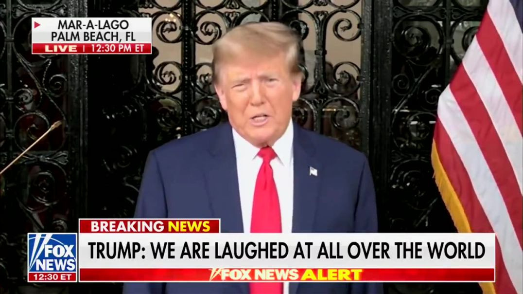 ⁣"It's a Very Beautiful Process" - President Trump Discusses SCOTUS Case From His Mar-