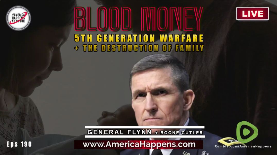 ⁣General Flynn on Blood Money with Vem Miller