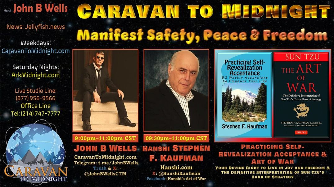 ⁣Manifest Safety, Peace &amp;amp; Freedom - John B Wells LIVE