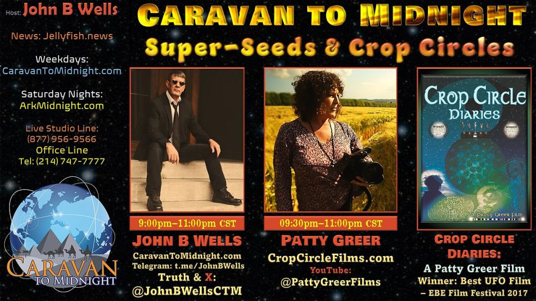 Super-Seeds &amp;amp; Crop Circles - John B Wells LIVE