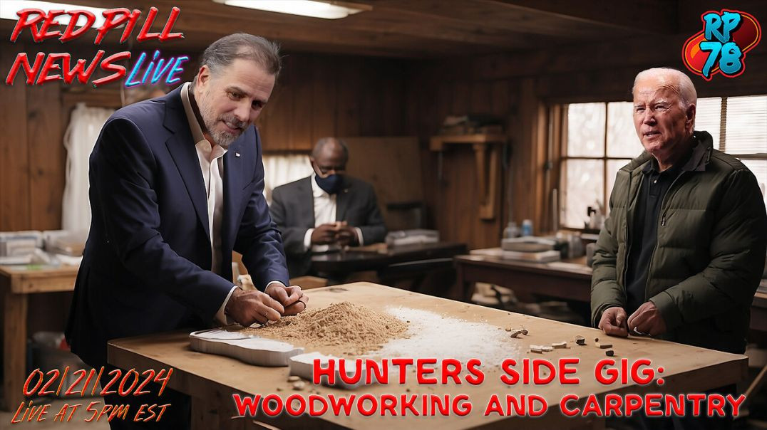 Biden DOJ Arrests Burisma Bribery Source & Hunter Moonlights as a Woodworker on Red Pill News Li