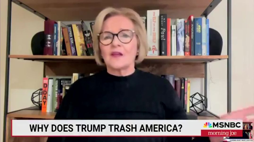 ⁣Claire McCaskill Demands Nation's Newspapers Fact-Check Trump EVERY MORNING on their Front Page