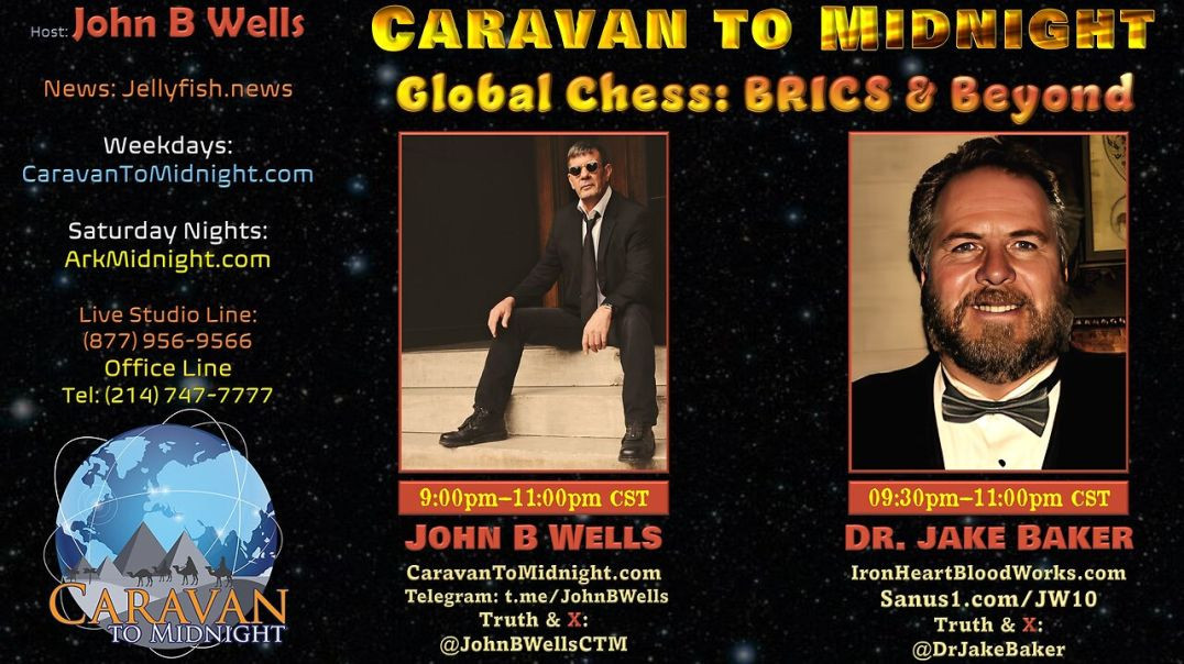 ⁣Global Chess: BRICS & Beyond - John B Wells LIVE