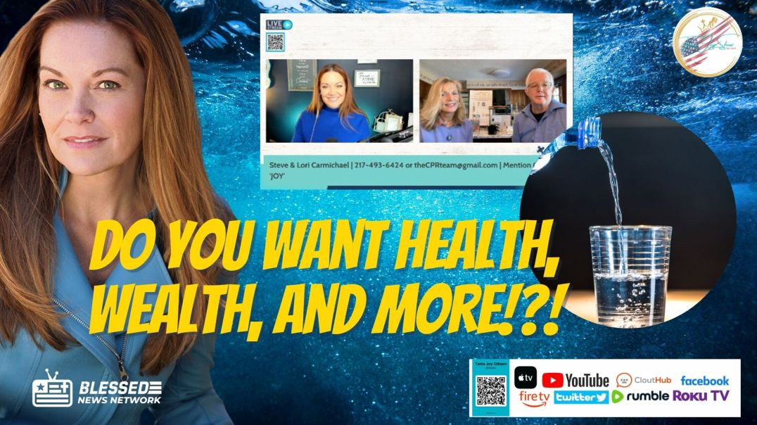 ⁣The Tania Joy Show | Do you want Health, Wealth, and More!?! Join us with Steve and Lori Carmichael 