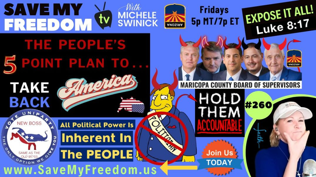 #260 The People's 5 Point Plan To Take Back America
