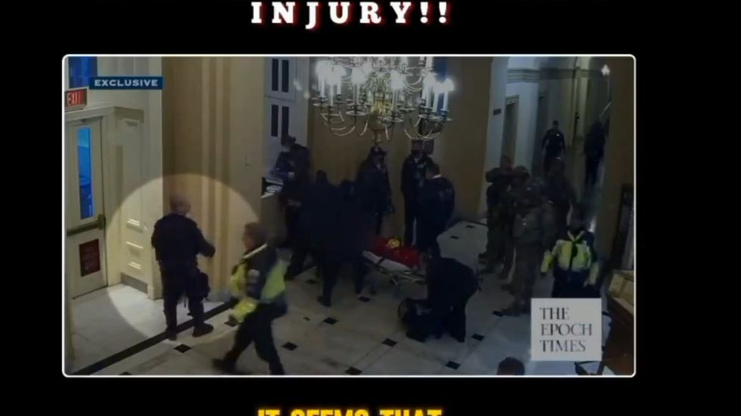 ⁣⁣BREAKING: 🚨🚨🚨  VIDEO EXPOSES CAPITOL POLICE Srg. GONELL 𝗟𝗬𝗜𝗡𝗚 𝗔𝗕𝗢𝗨𝗧 𝗜𝗡𝗝𝗨𝗥𝗜𝗘𝗦 HE ALLEGEDLY RECEIVED 
