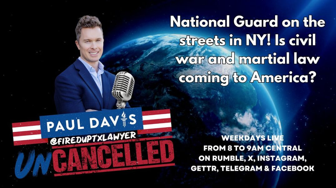 ⁣Martial Law | National Guard on the streets in NY! Is civil war and martial law coming to America?