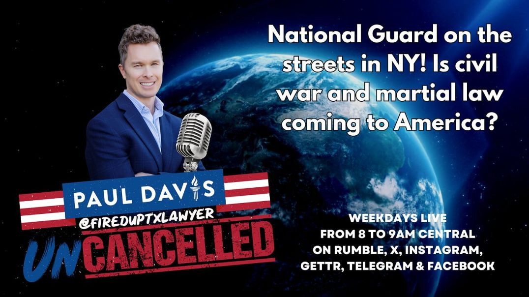 Martial Law | National Guard on the streets in NY! Is civil war and martial law coming to America?