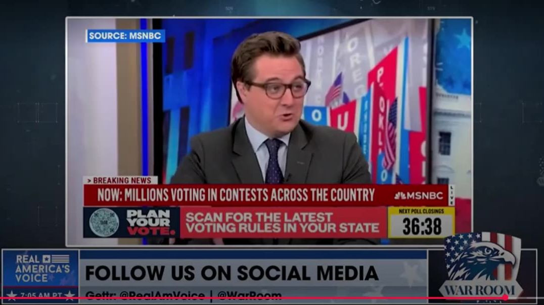 ⁣MSNBC Hack Chris Hayes Mocks the Uneducated Voters Who Support Trump