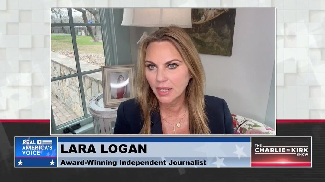 ⁣Lara Logan | The Charlie Kirk Show | The Horrifying Truth About How Biden's Border Policies Are