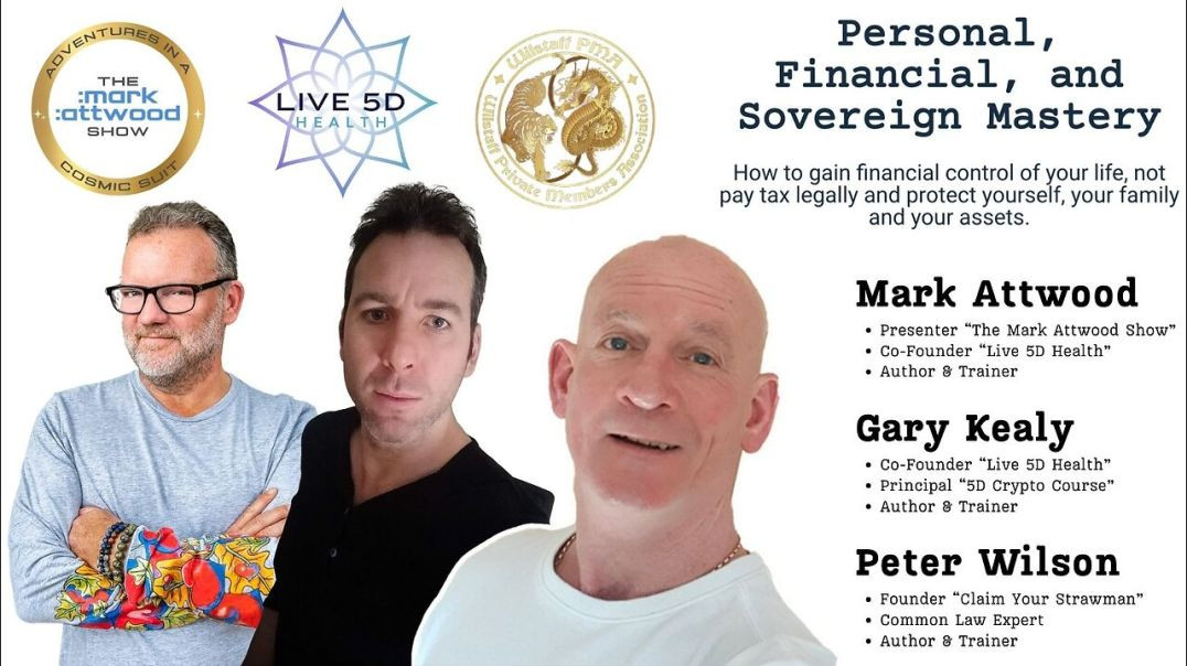 ⁣Sovereign Mastery with Mark Attwood, Gary Kealy & Peter Wilson