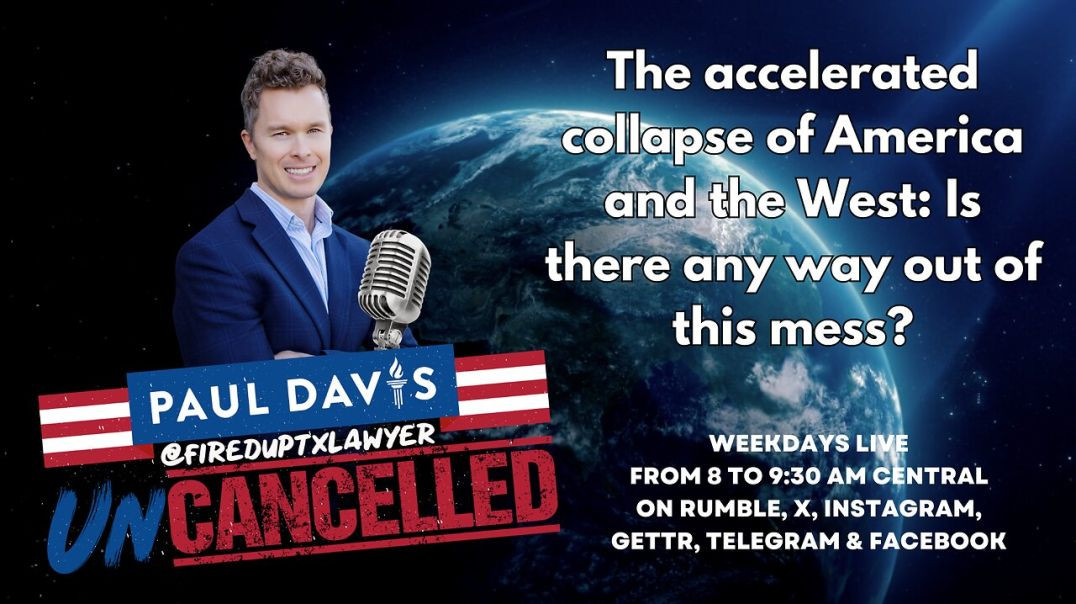 ⁣New World Order _ The accelerated collapse of America and the West_ Is there any way out of this mes