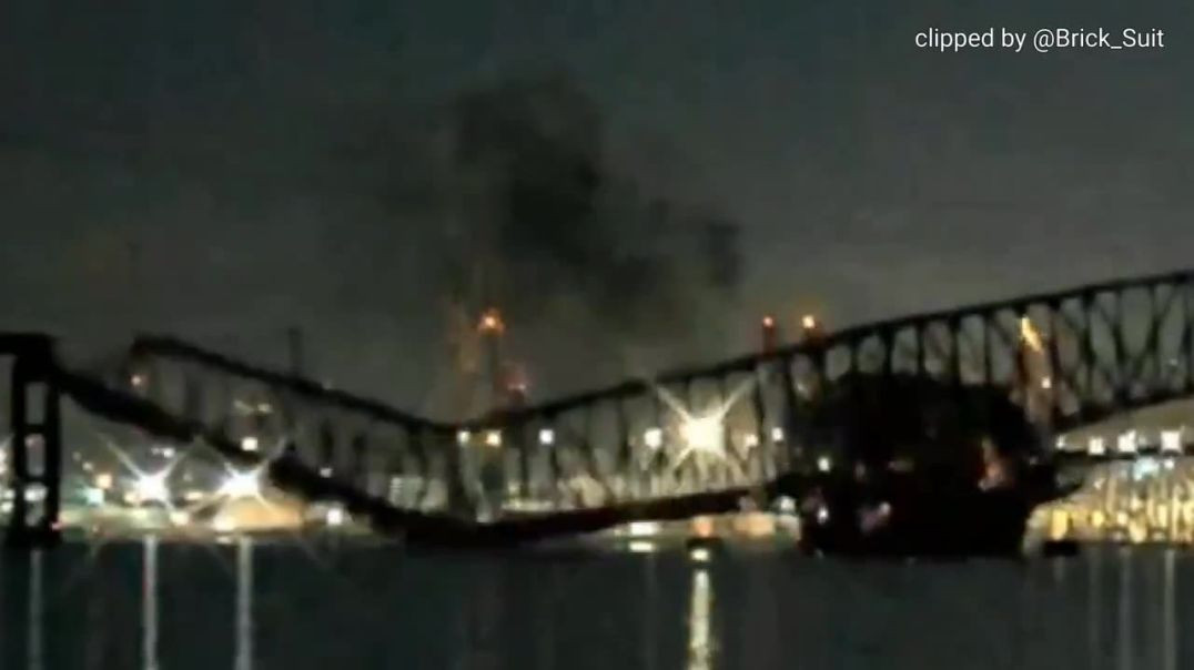 ⁣Cargo Ship Lost Its Lights and Steered into Bridge Supports Before Destroying Baltimore Bridge