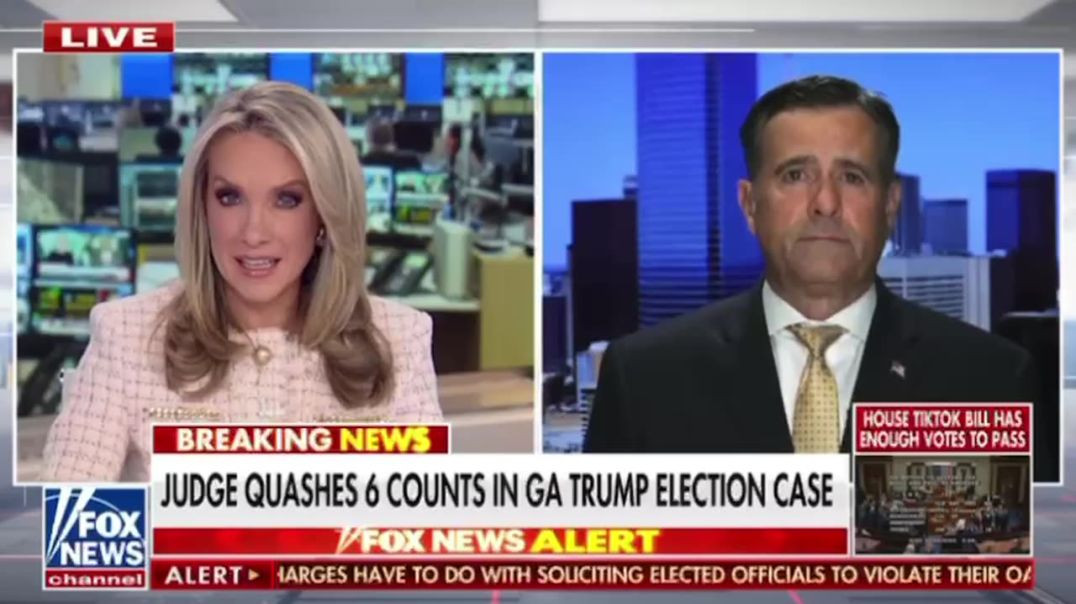 Former DNI John Ratcliffe on Judge Tossing Out Several Charges Against Trump: Nathan Wade "Is I