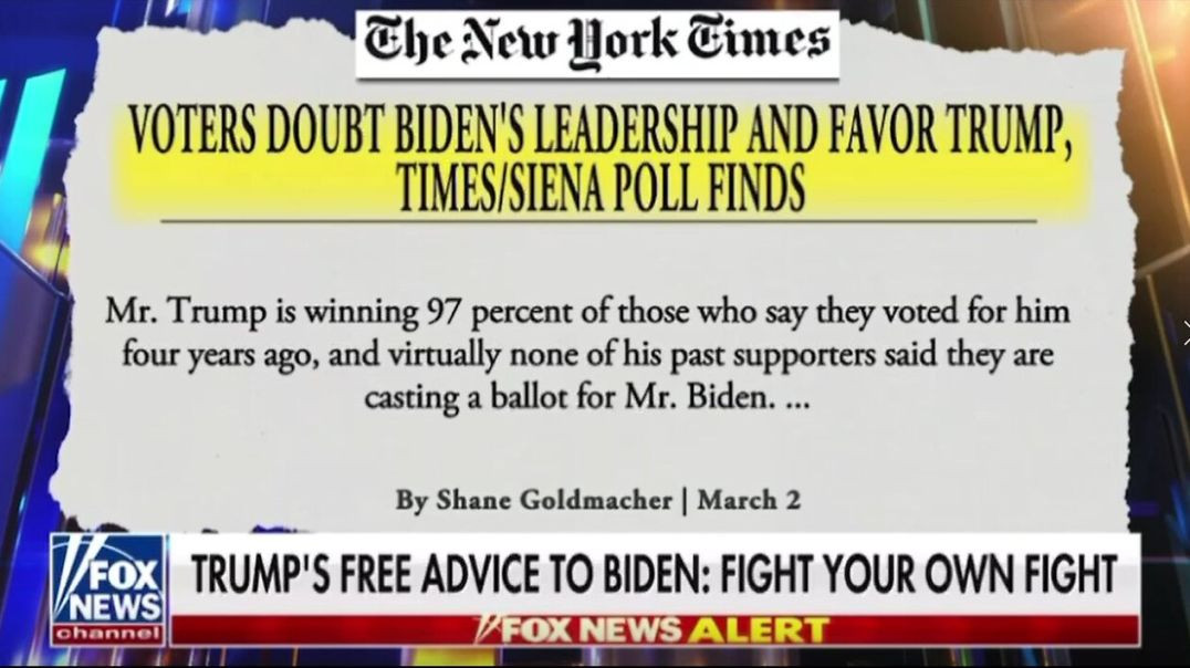 ⁣Poll: 97% of 2020 Trump Voters Ready to Vote for Him Again in 2024 - Joe Biden Loses Almost 20% of t
