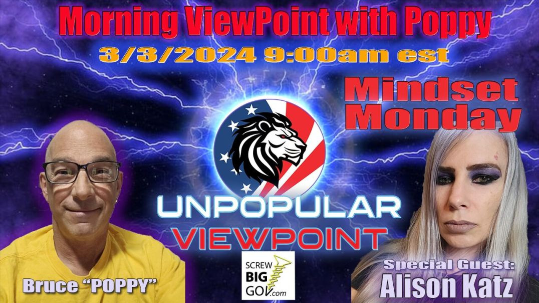 ⁣Morning ViewPoint with Poppy - Mindset Monday with Special Guest Alison Katz
