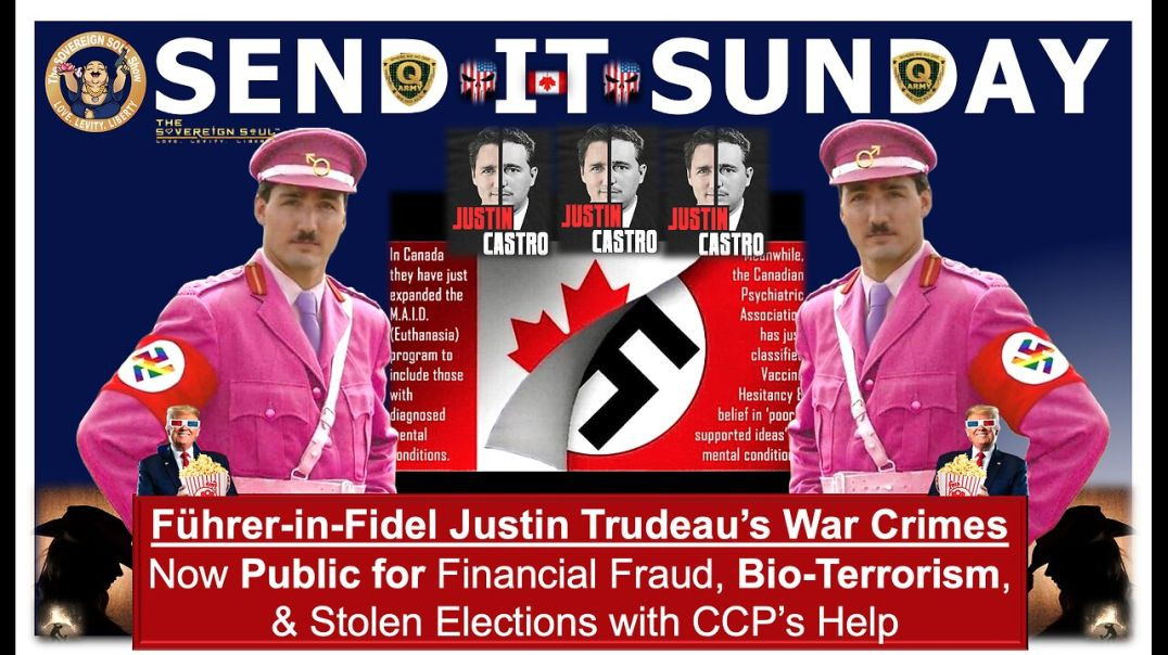 ⁣NCSWIC: Führer-in-Fidel Justin Trudeau’s War Crimes Public for CCP Bio-Terrorism & Stolen Electi