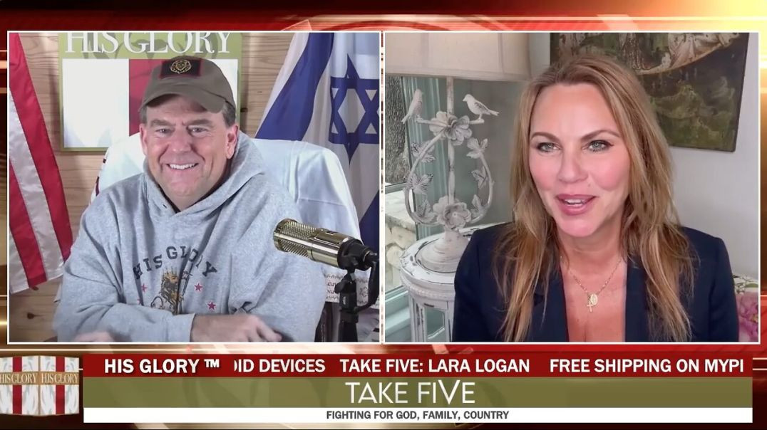 ⁣Lara Logan | Host 'The Rest of the Story' joins His Glory: Take Five