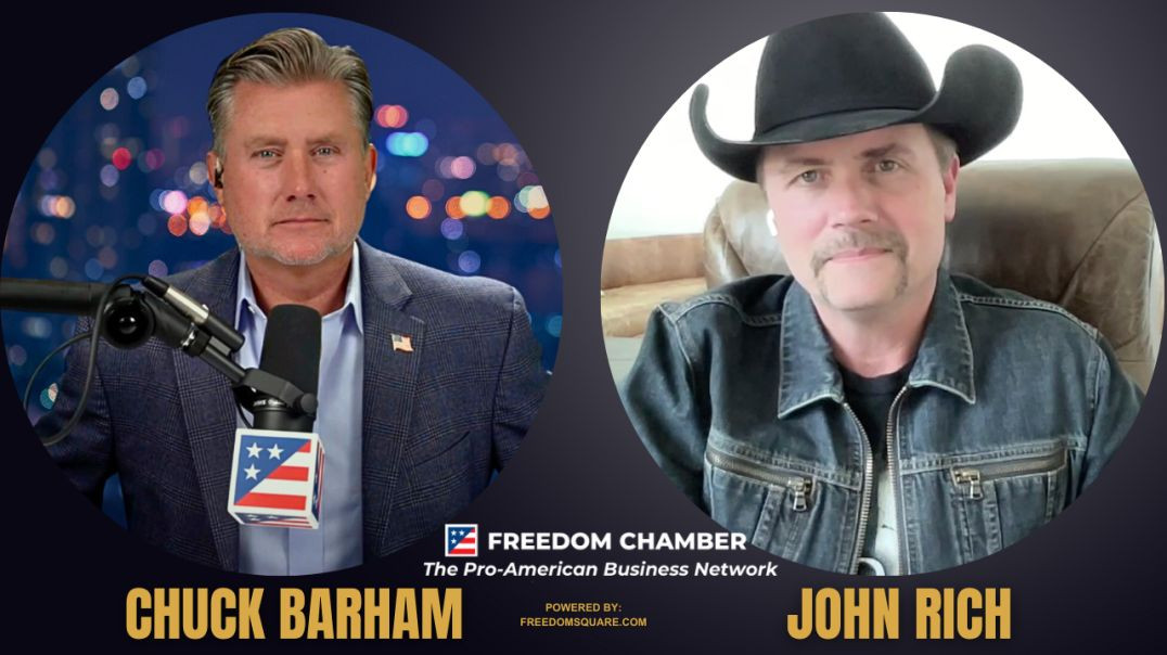 ⁣John Rich Old Glory Bank Founding member of The Freedom Chamber