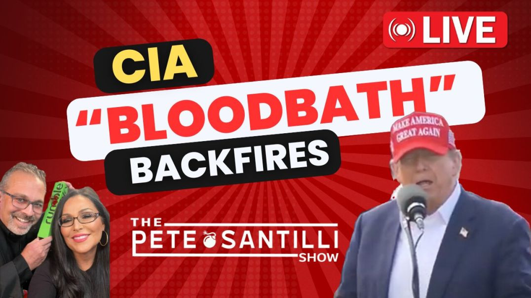 ⁣CIA BLOODBATH! Mockingbird Media Strikes & It Backfires Perfectly[The Pete Santilli Show #3986