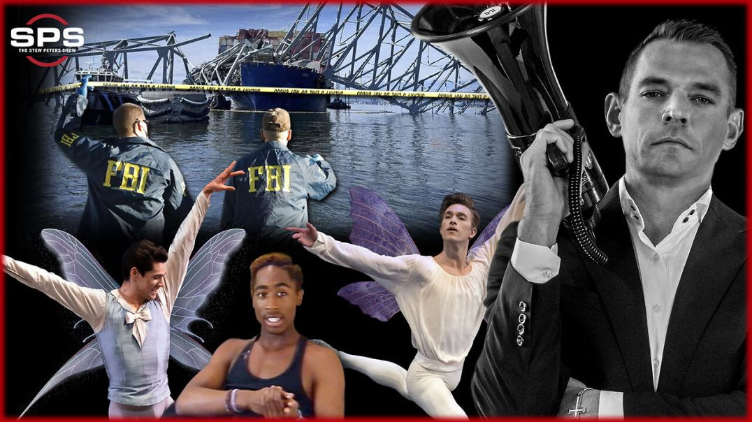 ⁣LIVE: Lying FBI To COVER UP Bridge COLLAPSE, SHOCK: "Thug" Tupac Was GAY FAIRY Ballerina T
