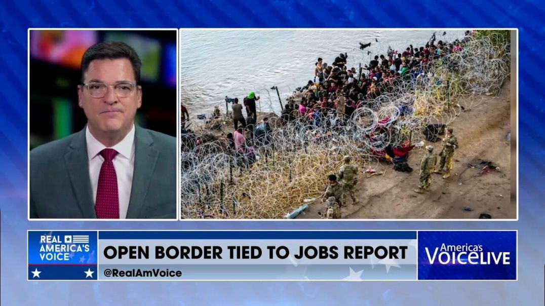 ⁣The Open Border is Tied to Jobs Report