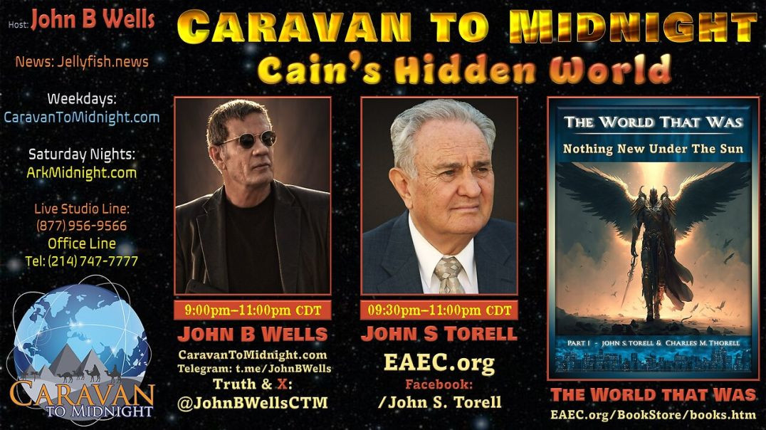 ⁣Cain’s Hidden World - John B Wells LIVE