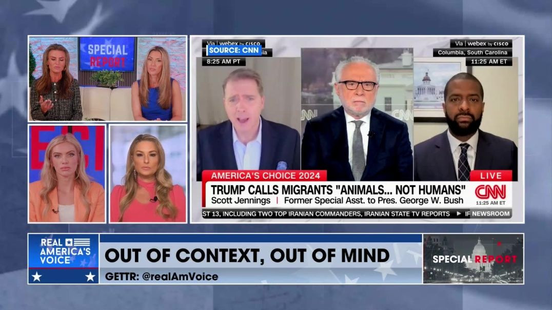 ⁣Wolf Blitzer SCORCHED over Trump attack