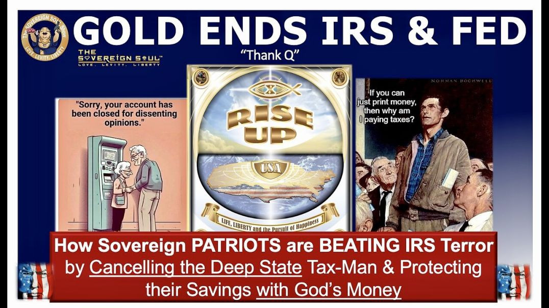⁣How Sovereign Patriots are saying No to Biden’s [DS] IRS and YES to Gold for Wealth Preservation