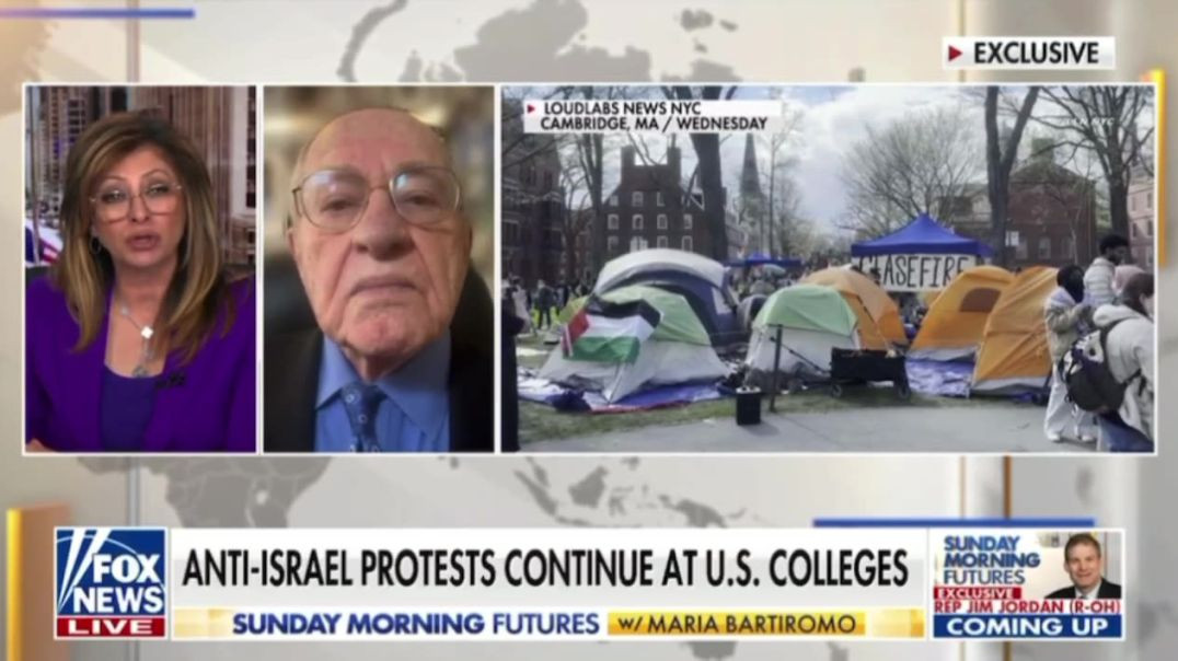 ⁣Dershowitz: George Soros Is Behind Pro-Palestinian Mobs on US Campuses