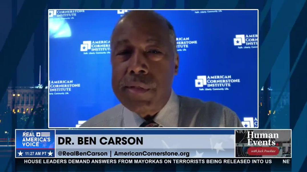 ⁣Dr. Ben Carson Calls for the End to the War on Men
