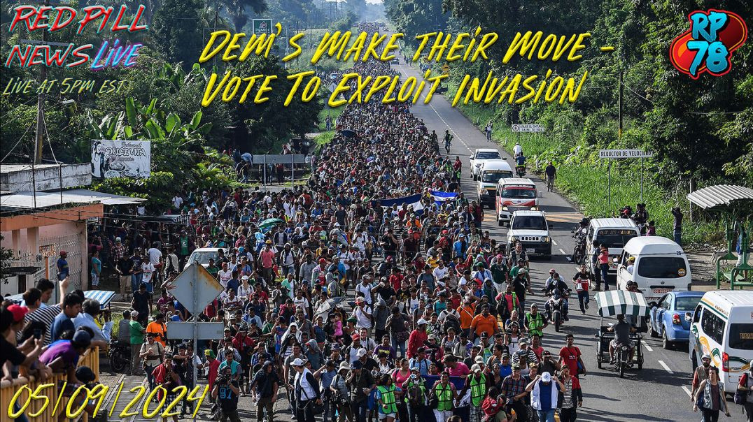 ⁣Illegal Invasion Power Play Revealed by Dems - Permanent Power on Red Pill News Live