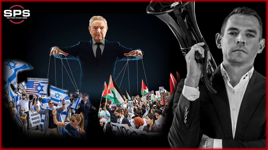 ⁣LIVE: COMMUNIST Jews Infiltrate Pro-Palestinian Protests, JEWISH Puppet Masters FUND Both Sides