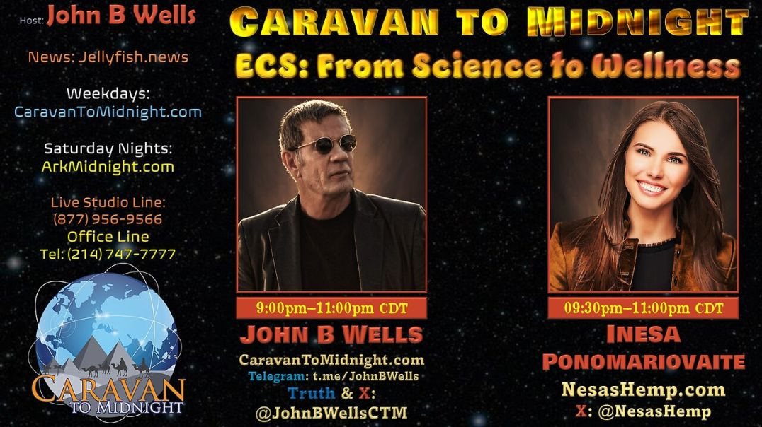 ⁣ECS: From Science to Wellness - John B Wells LIVE