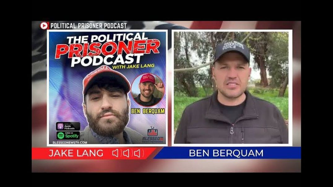 ⁣Border Warrior Ben Bergquam Joins Jake Lang's Political Prisoner Podcast