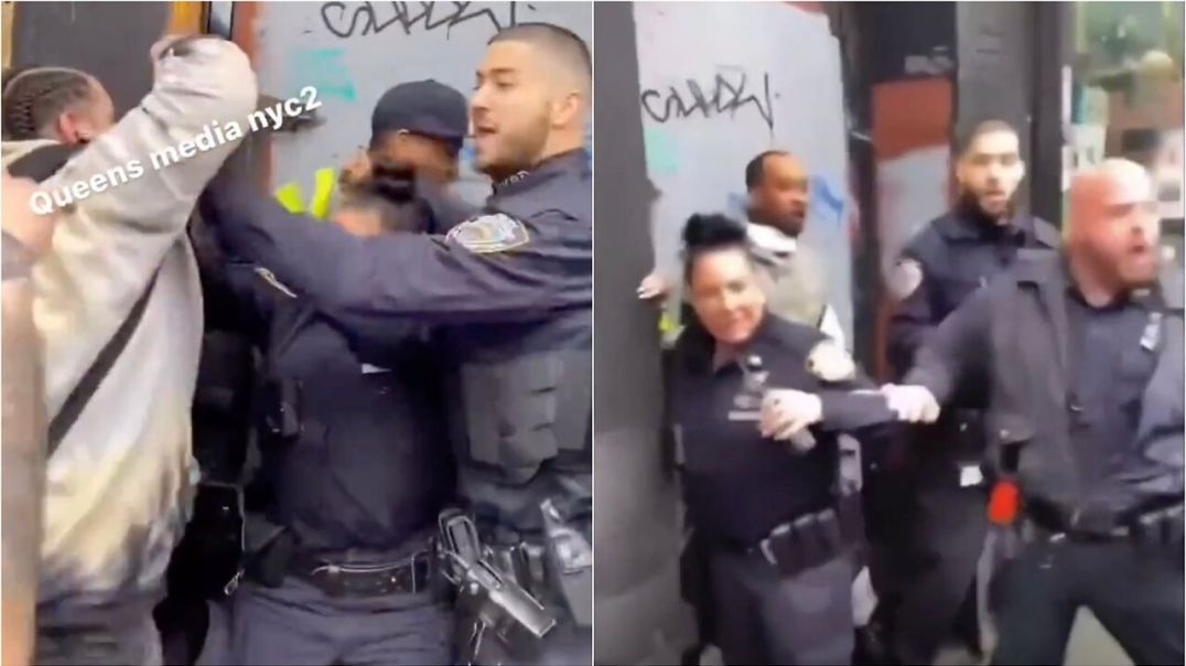 Raging Harlem Mob Tries to Deliver Street Justice to Man Accused of Punching 43-Year-Old Woman and S