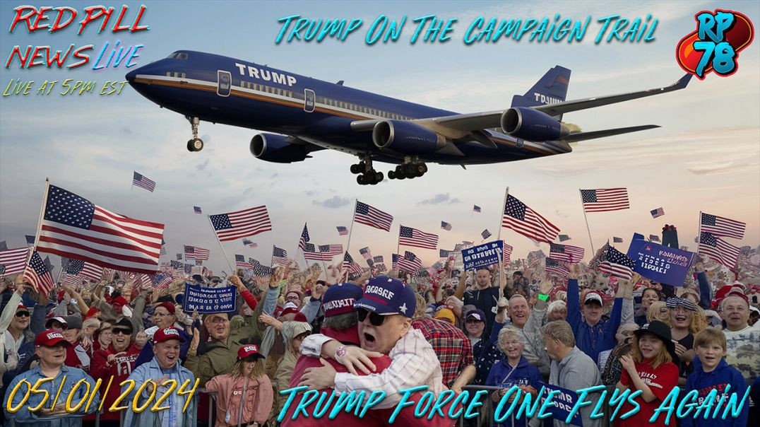 ⁣Trial Break Puts Trump Back on Campaign Trail on Red Pill News Live