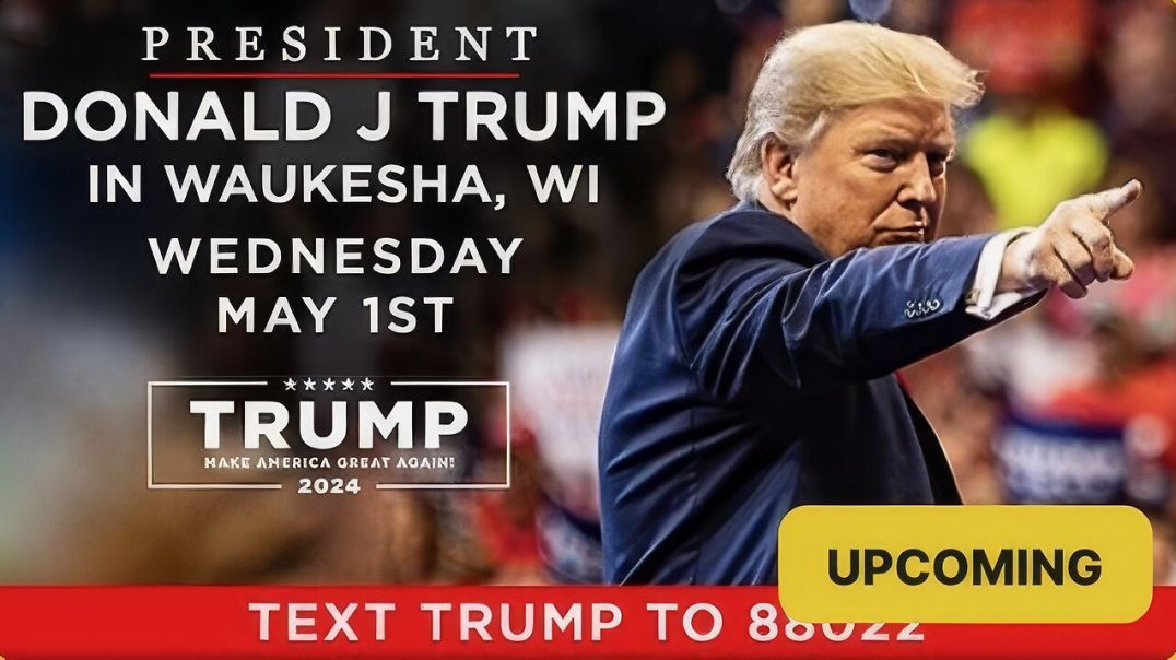 ⁣President Trump Rally in Waukesha, WI