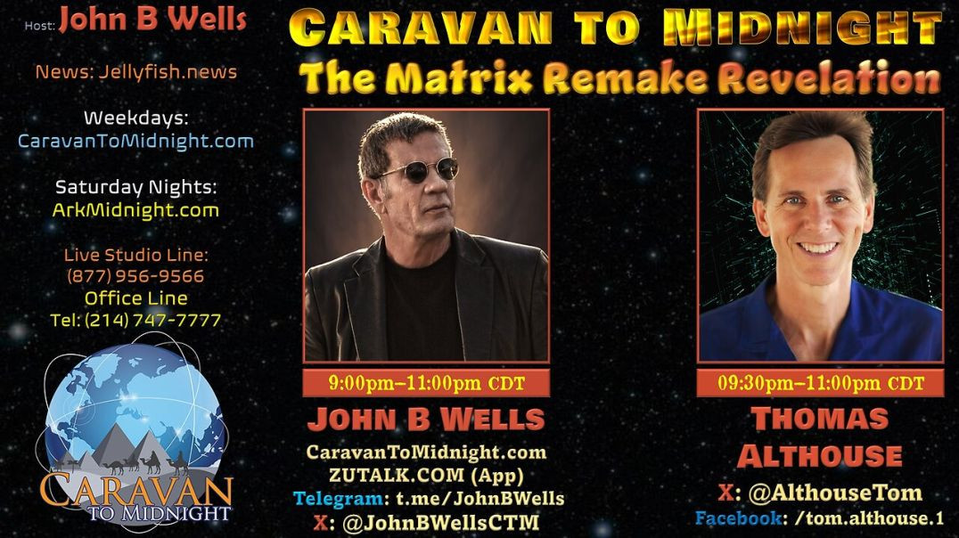 ⁣The Matrix Remake Revelation - John B Wells LIVE