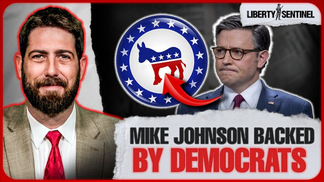 ⁣Democrats Vow to Save Mike Johnson, Saying, ‘We Have a World to Keep Safe’