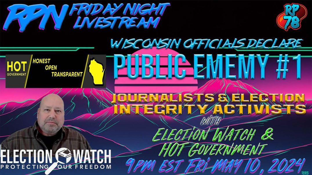 ⁣Election Integrity & Transparency Activists Targeted in Wisconsin on Fri. Night Livestream