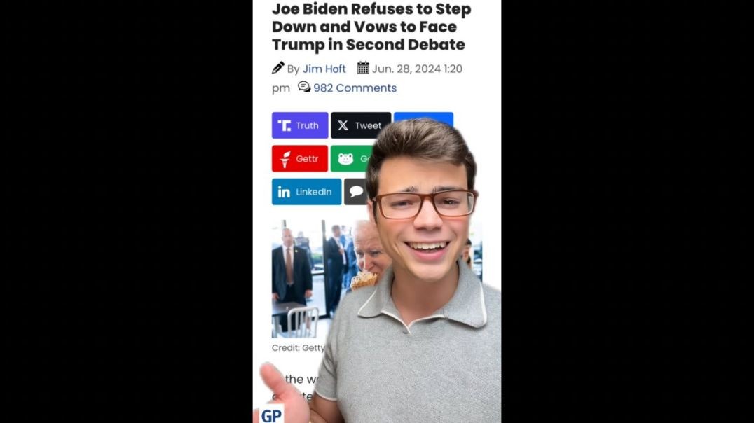 ⁣Victor Reacts: Joe Biden is COOKED and Sinking the Democrat Party
