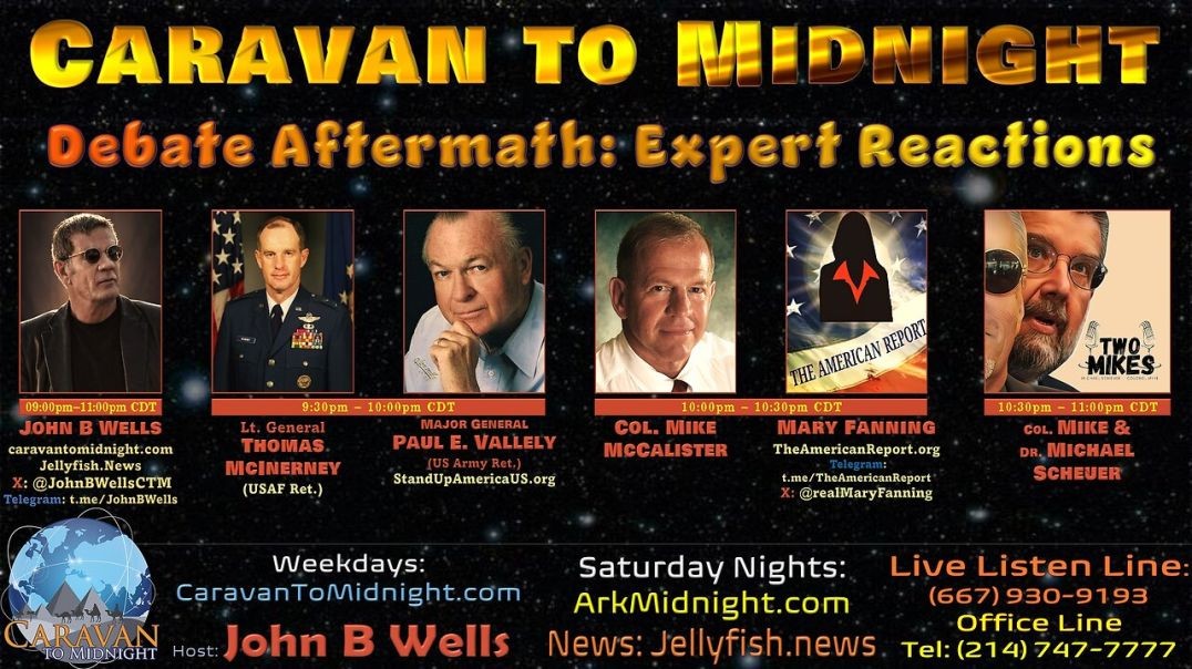 ⁣Debate Aftermath: Expert Reactions - John B Wells LIVE